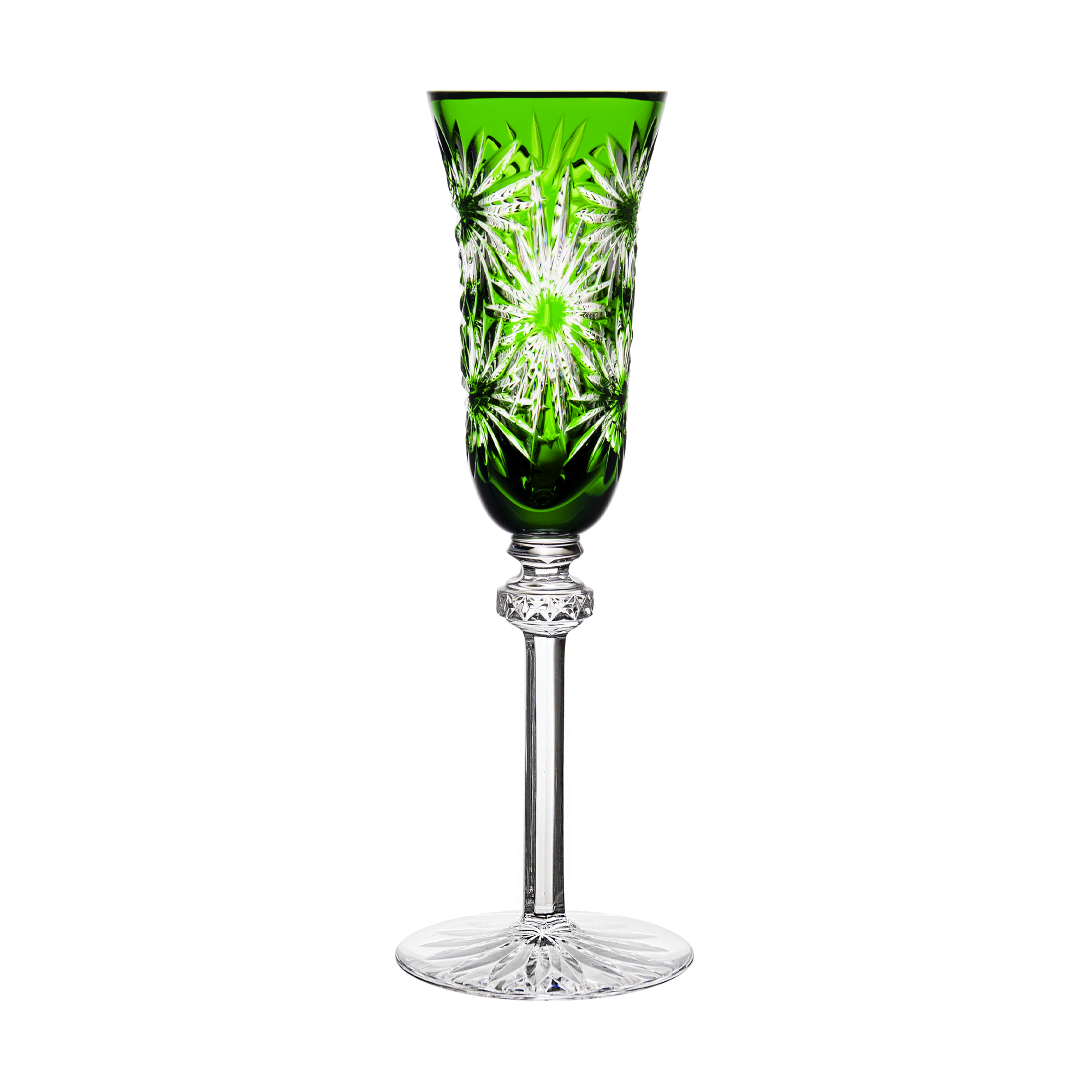 Easter Green Champagne Flute