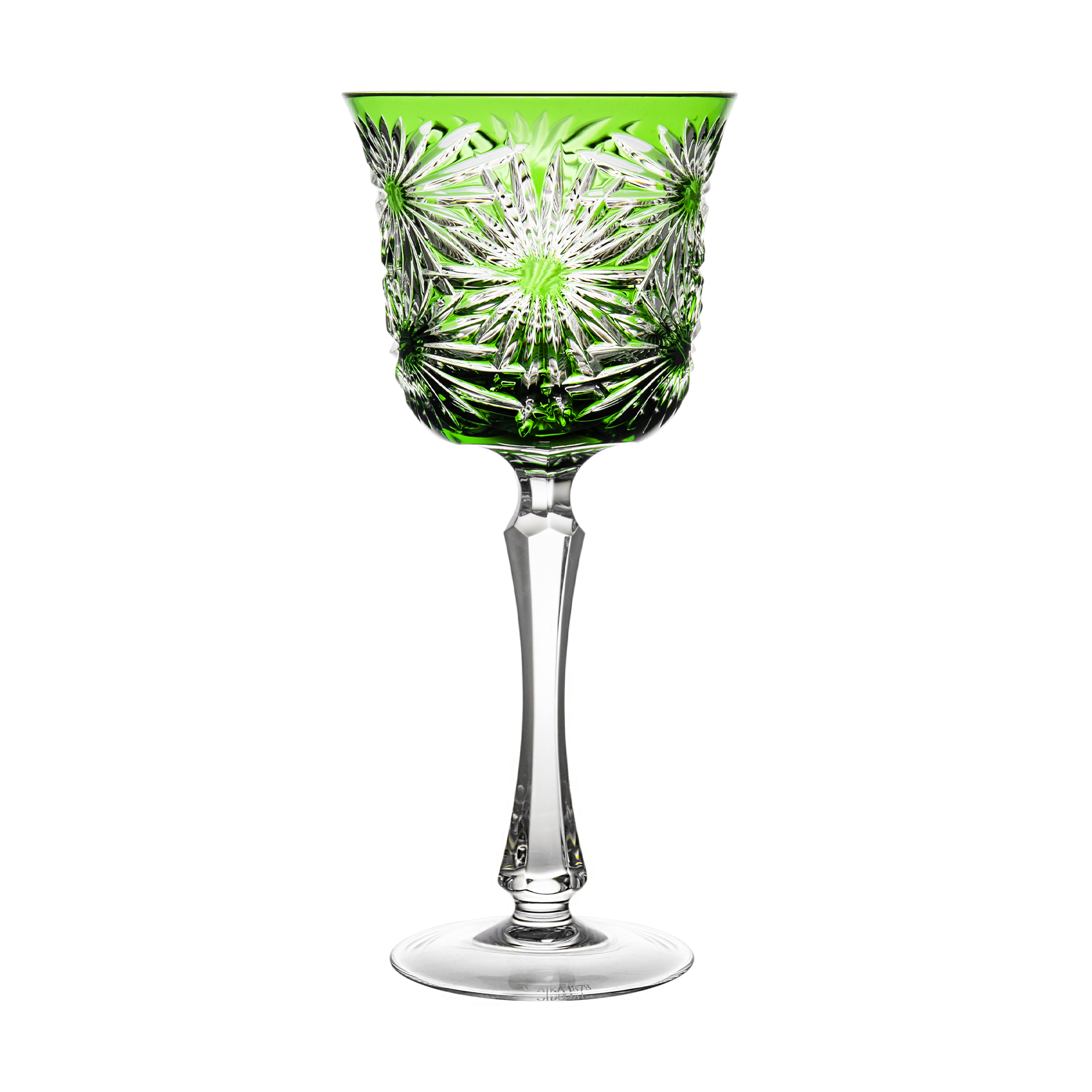 Easter Green Water Goblet