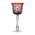 Easter Ruby Red Water Goblet