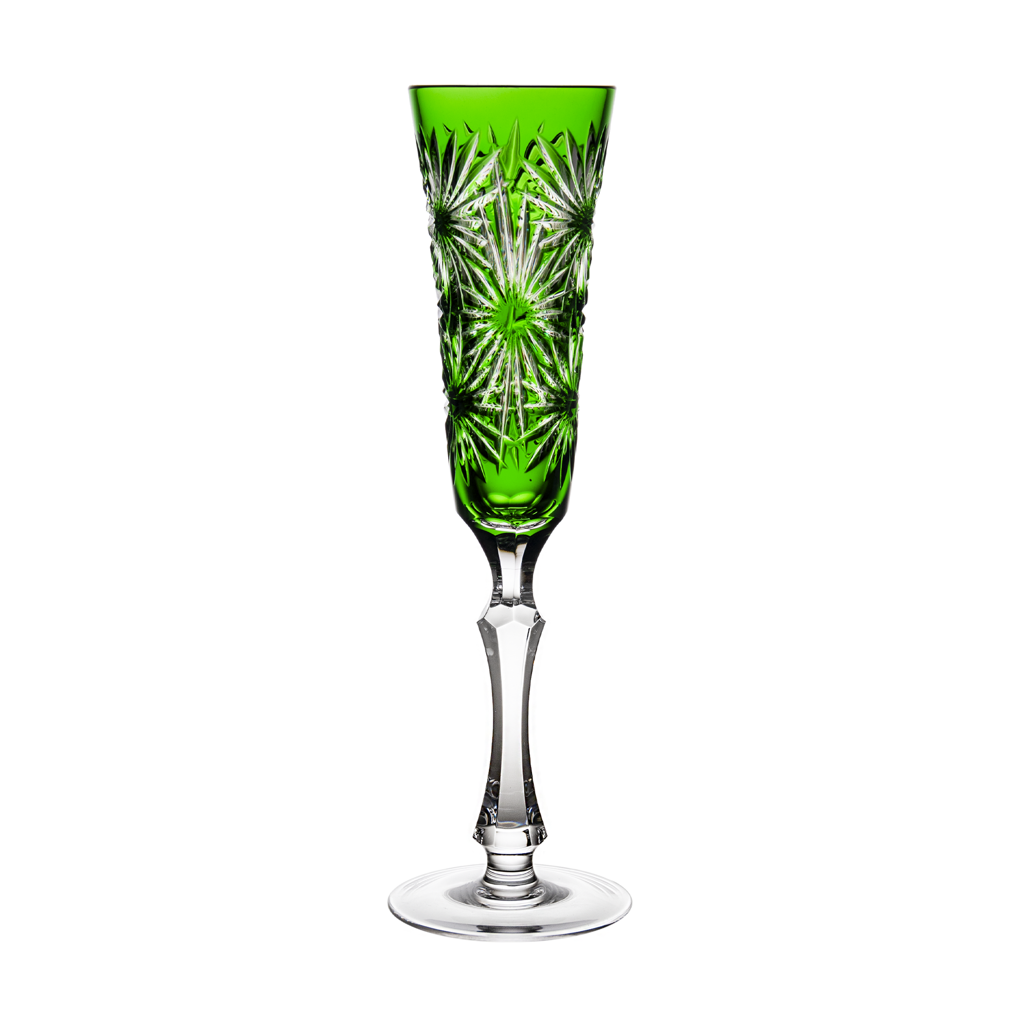 Easter Green Champagne Flute