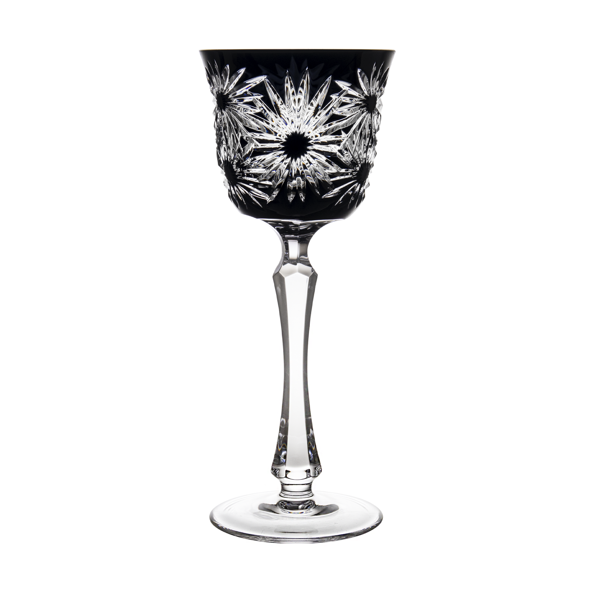 Easter Black Large Wine Glass