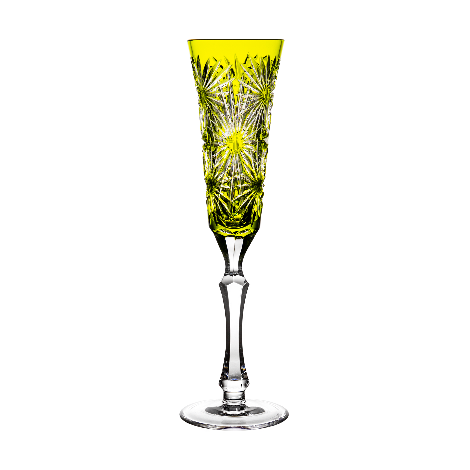Easter Reseda Champagne Flute
