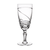 Birks Crystal Silver Ribbon Iced Beverage Goblet
