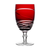Birks Crystal Silver Ribbon Ruby Red Iced Beverage Goblet