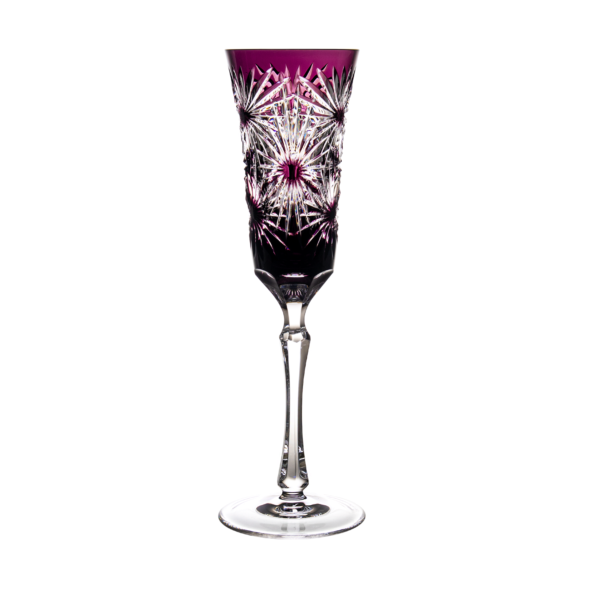 Easter Purple Champagne Flute