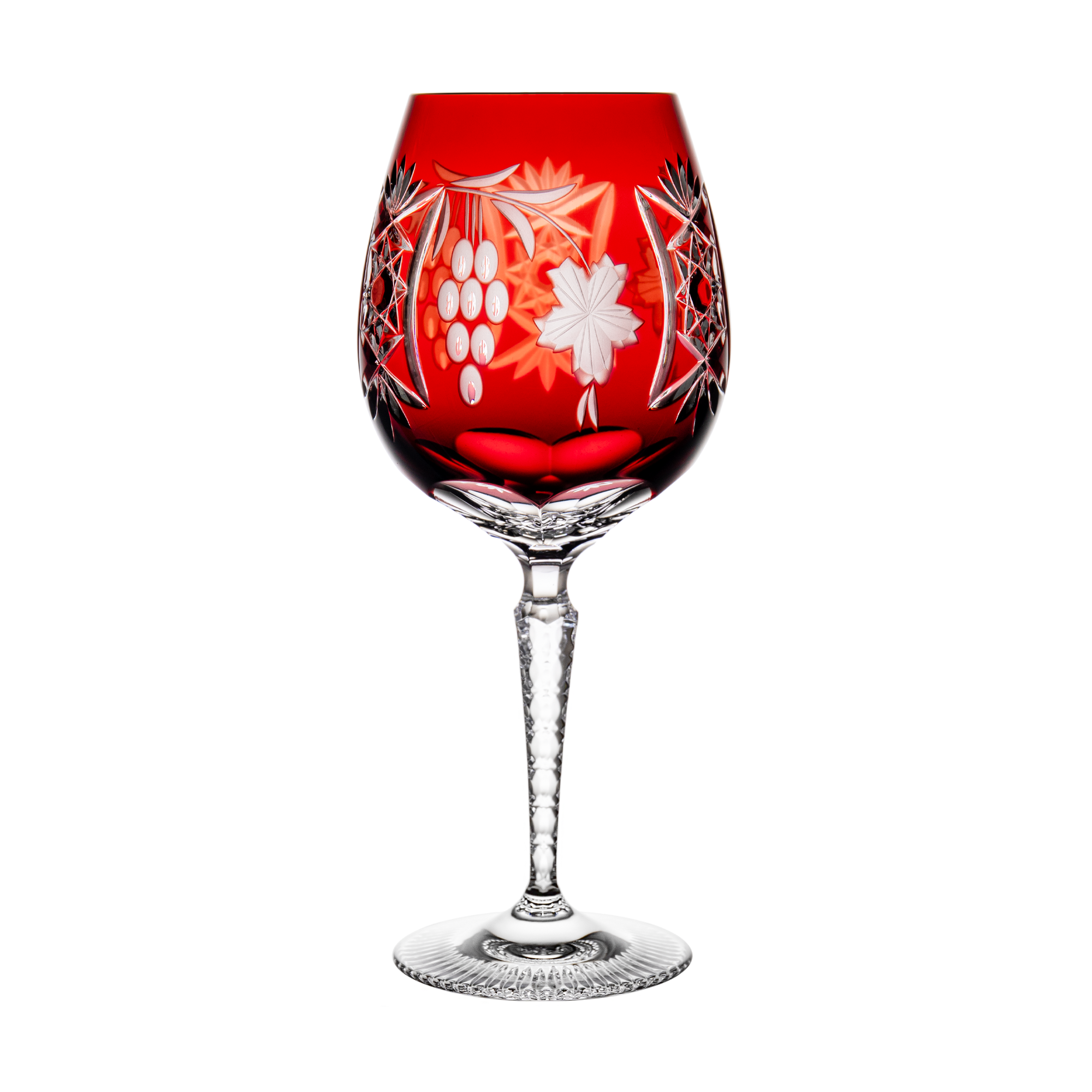 Marsala Ruby Red Burgundy Wine Glass Special Edition
