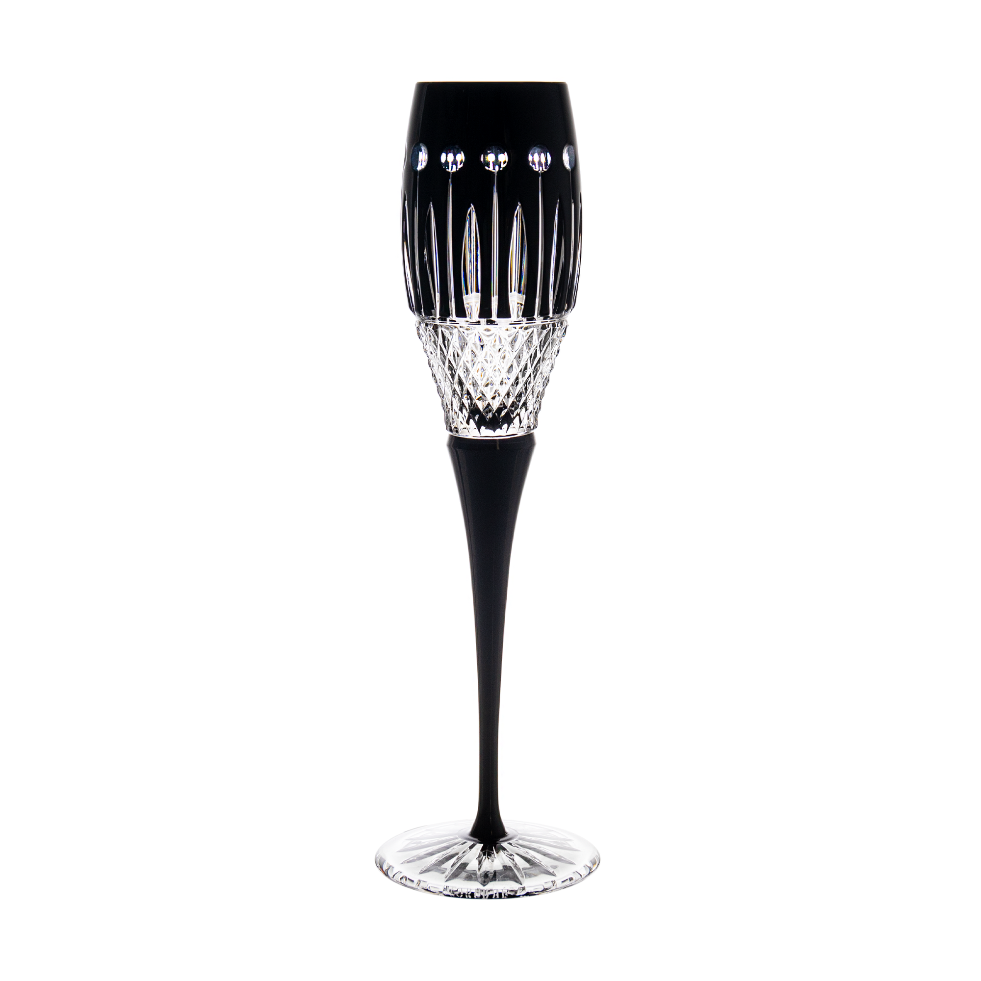 Fabergé Xenia Black Champagne Flute