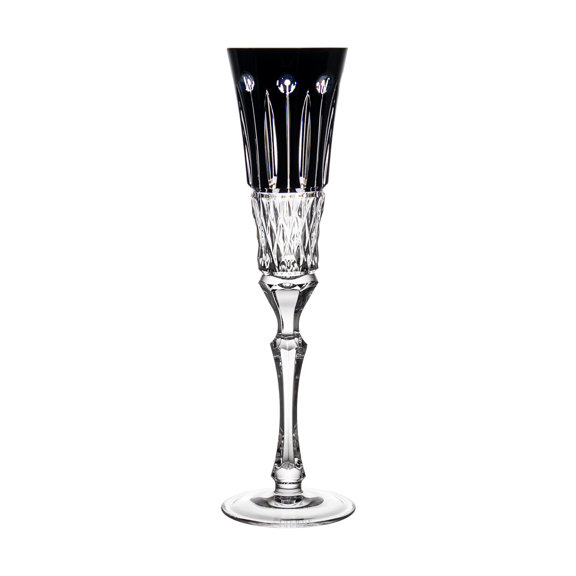 Fabergé Xenia Black Champagne Flute
