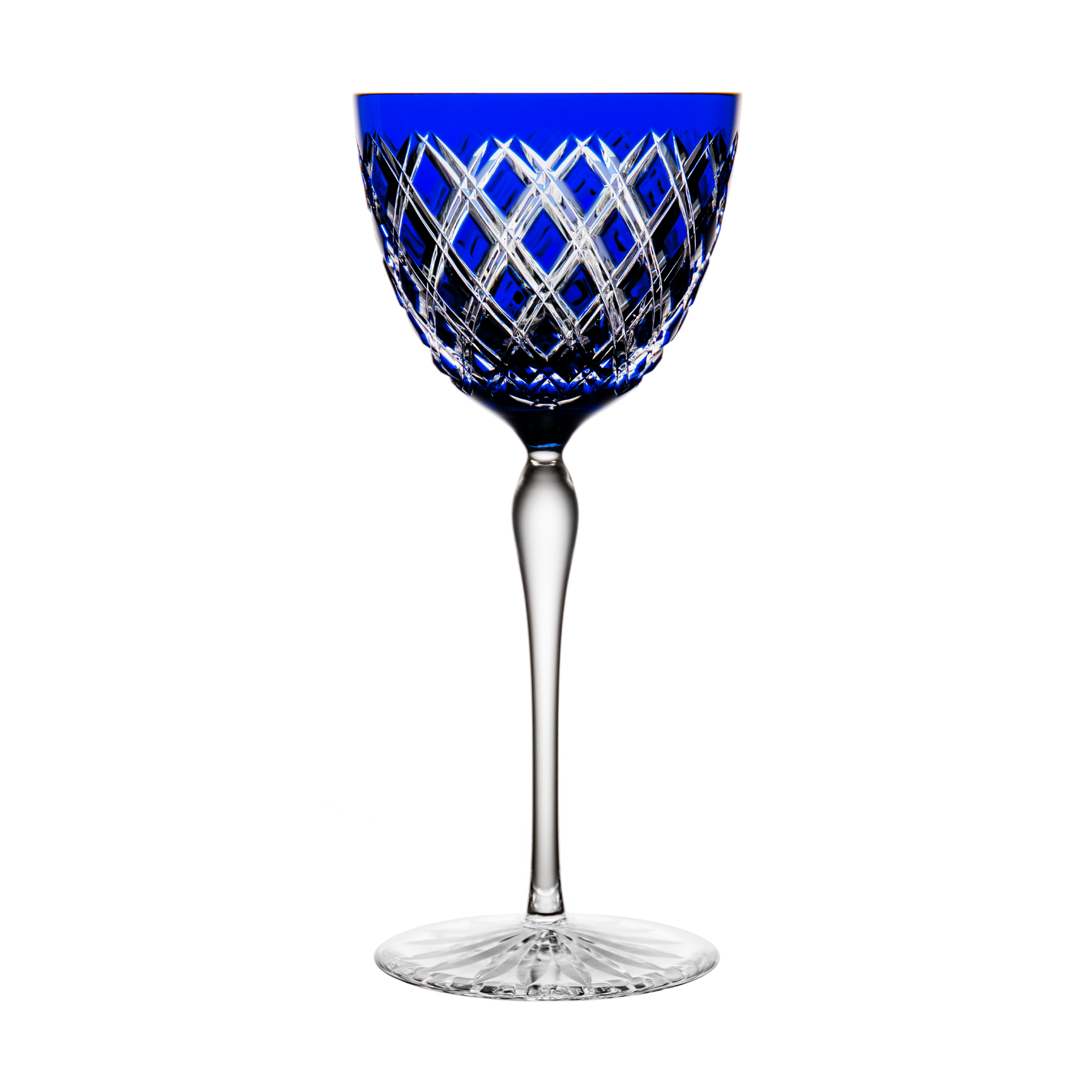 Fabergé Athenee Blue Wine Glass