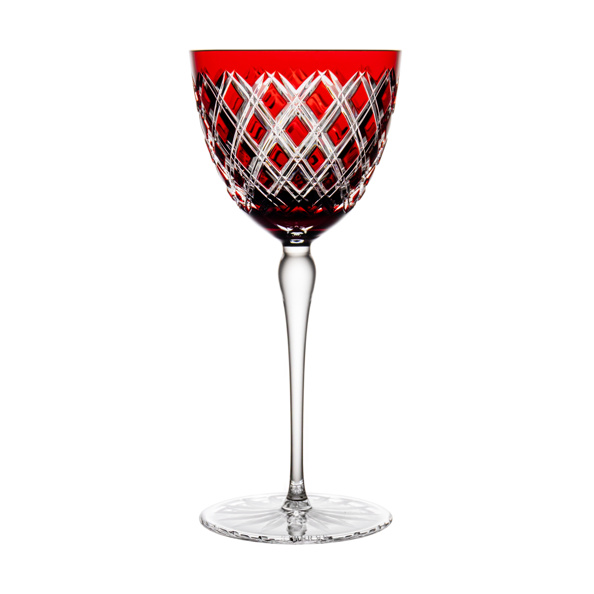 Fabergé Athenee Ruby Red Wine Glass