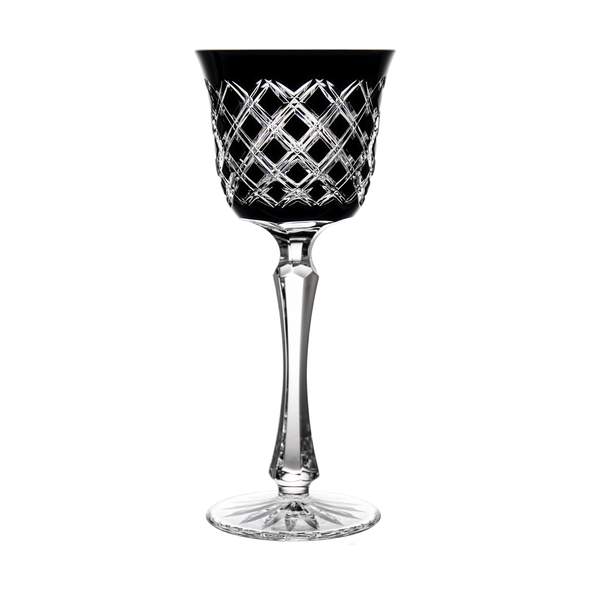 Fabergé Athenee Black Wine Glass