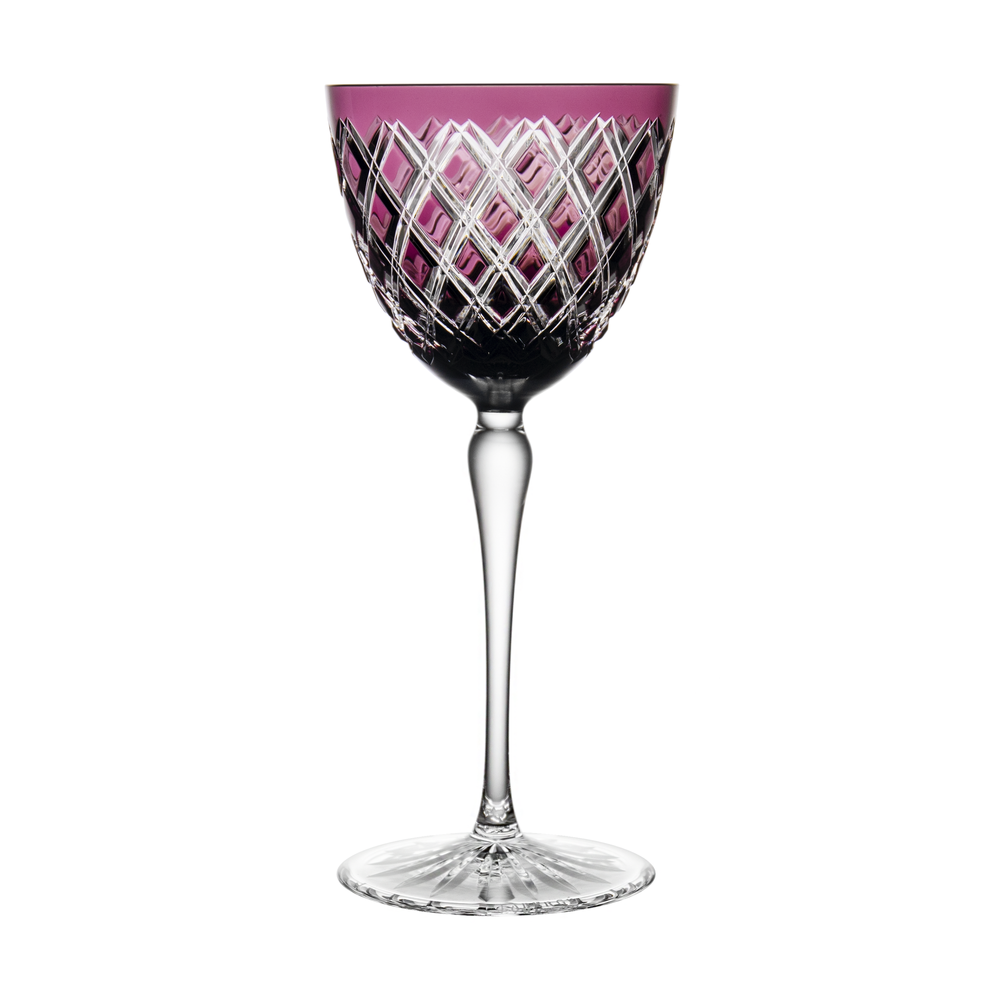 Fabergé Athenee Purple Wine Glass