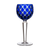 Stars Blue Wine Glass