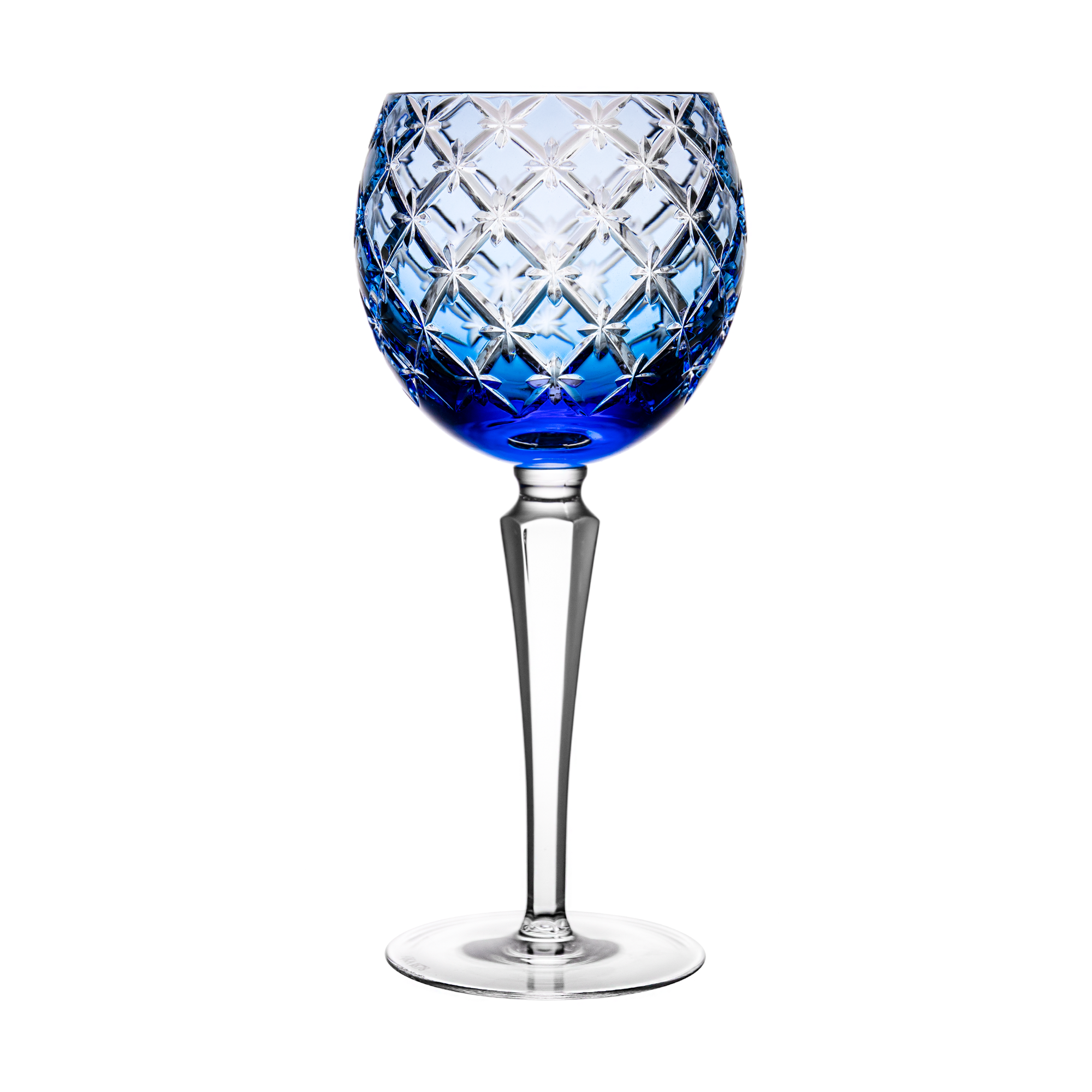 Stars Light Blue Water Goblet