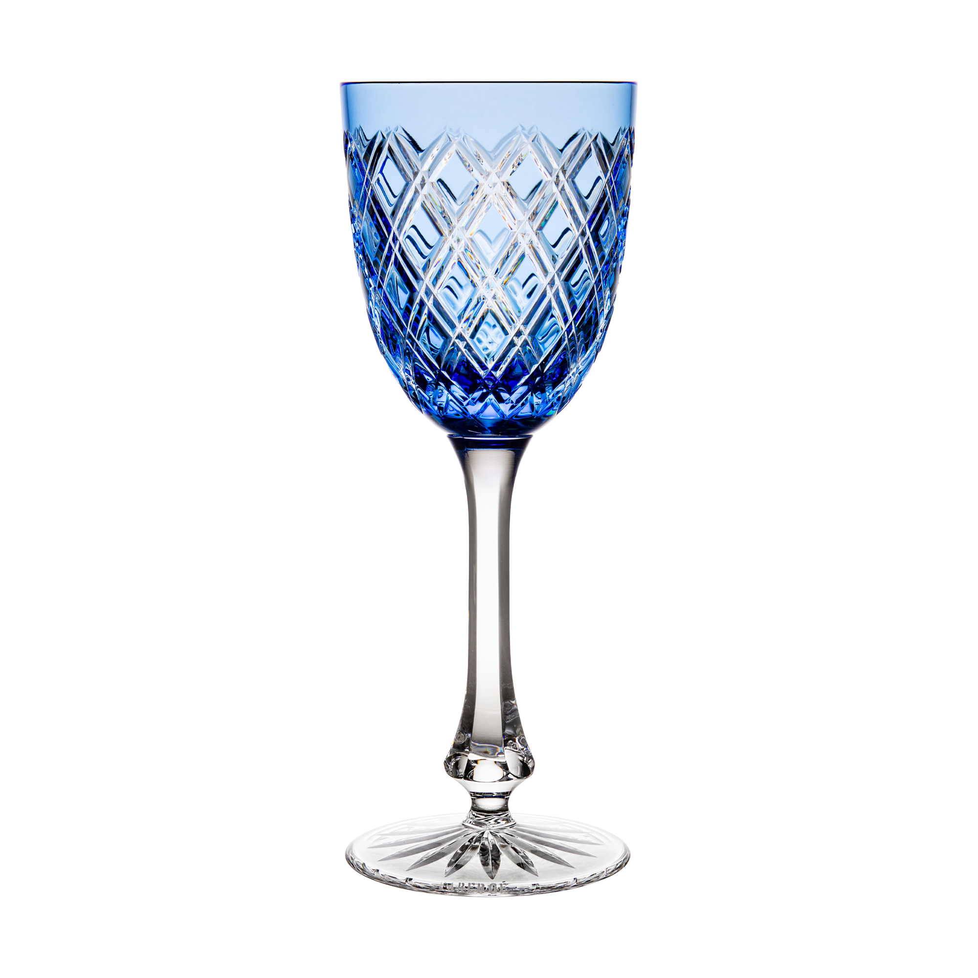 Fabergé Athenee Light Blue Water Goblet