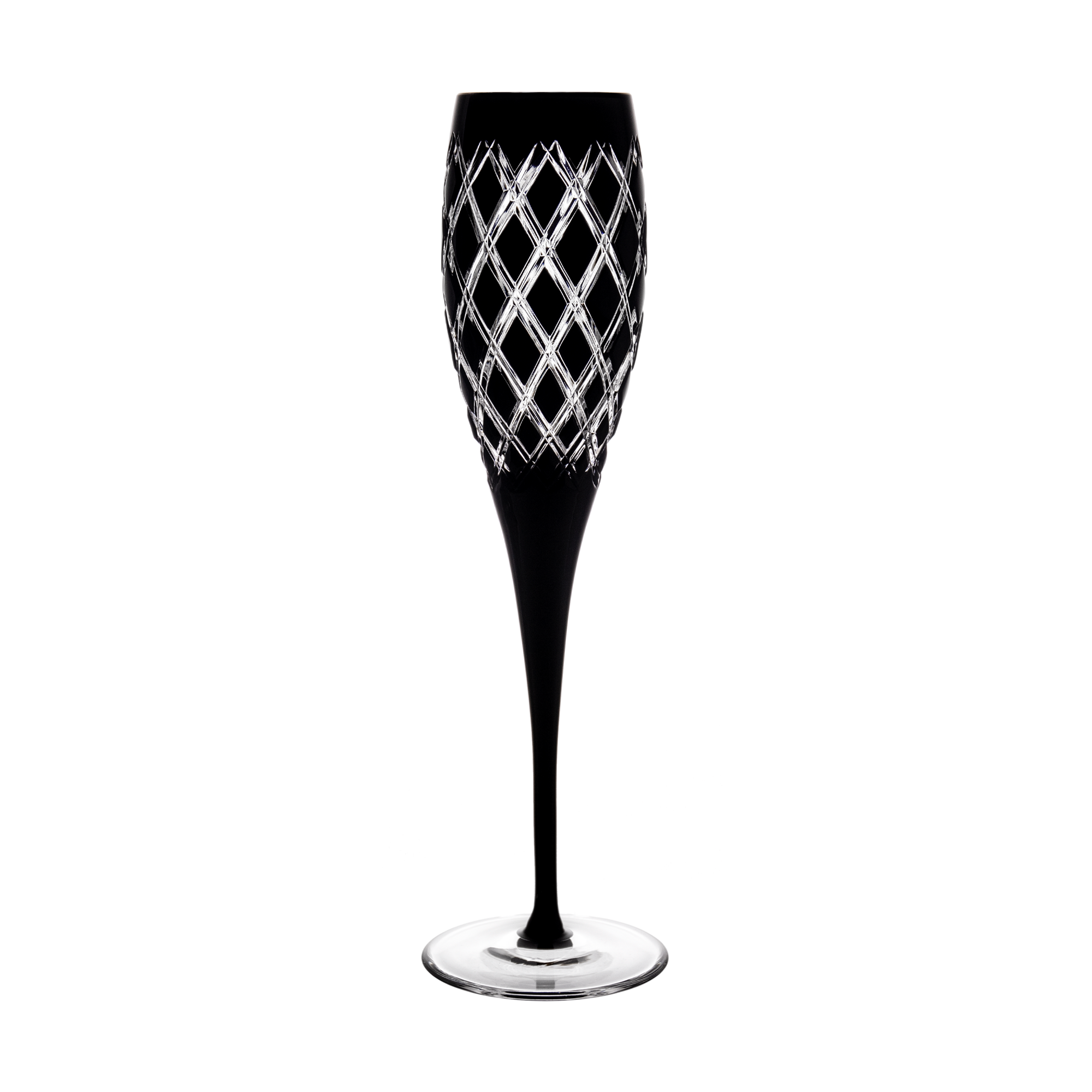 Fabergé Athenee Black Champagne Flute