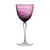 Birks Crystal Silver Ribbon Purple Water Goblet