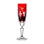 Marsala Ruby Red Champagne Flute