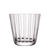 Rotter Glas Streifen Old Fashioned
