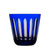 Rotter Glas Spulen Blue Old Fashioned