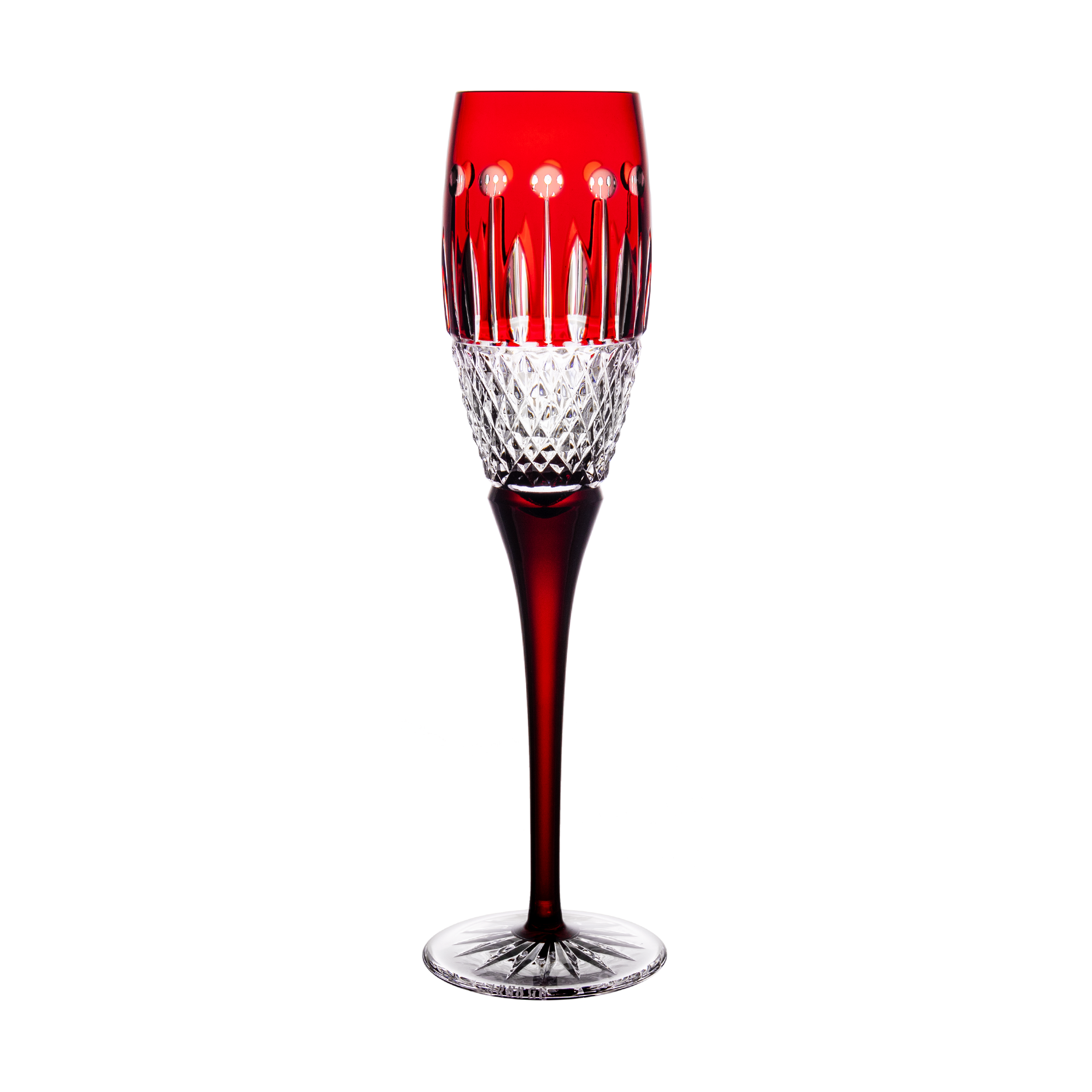 Fabergé Xenia Ruby Red Champagne Flute