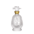 Daffodil Frosted Perfume Bottle 2 oz with Gold Accent