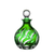 Pinecone Green Perfume Bottle 5.4 oz
