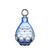 Gaze Light Blue Perfume Bottle with Gold Accent 6.8 oz