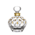 Frasco de Perfume Fleur com Acento em Ouro 2 oz