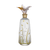 Frasco de Perfume Frankfurt com Detalhe em Ouro 14.2 oz