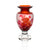 Chinese Dragon Ruby Red Vase 13.4 in