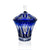 Ajka Crystal Frond Blue Box 8.7 in