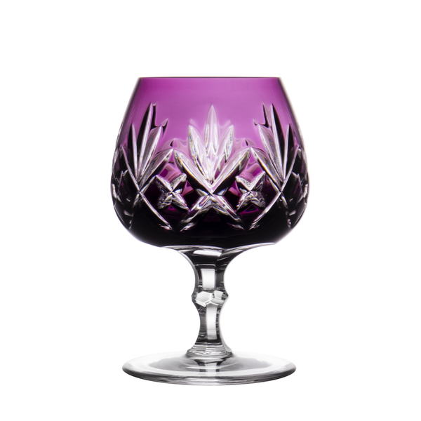 Fabergé Odessa Purple Brandy Glass 3rd Edition Ajka Crystal