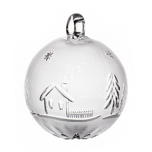 Christmas Eve Ball Ornament 2.8 in