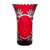 Bellagio Ruby Red Vase 9.8 in
