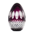Colleen Encore Purple Egg Paperweight 3.9 in
