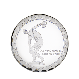 Athens 2004 Olympics 'Discus Thrower' Paperweight 3.3 in