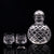 Fabergé Pinecone Decanter 10.1 oz & Set of 2 Shot Glass