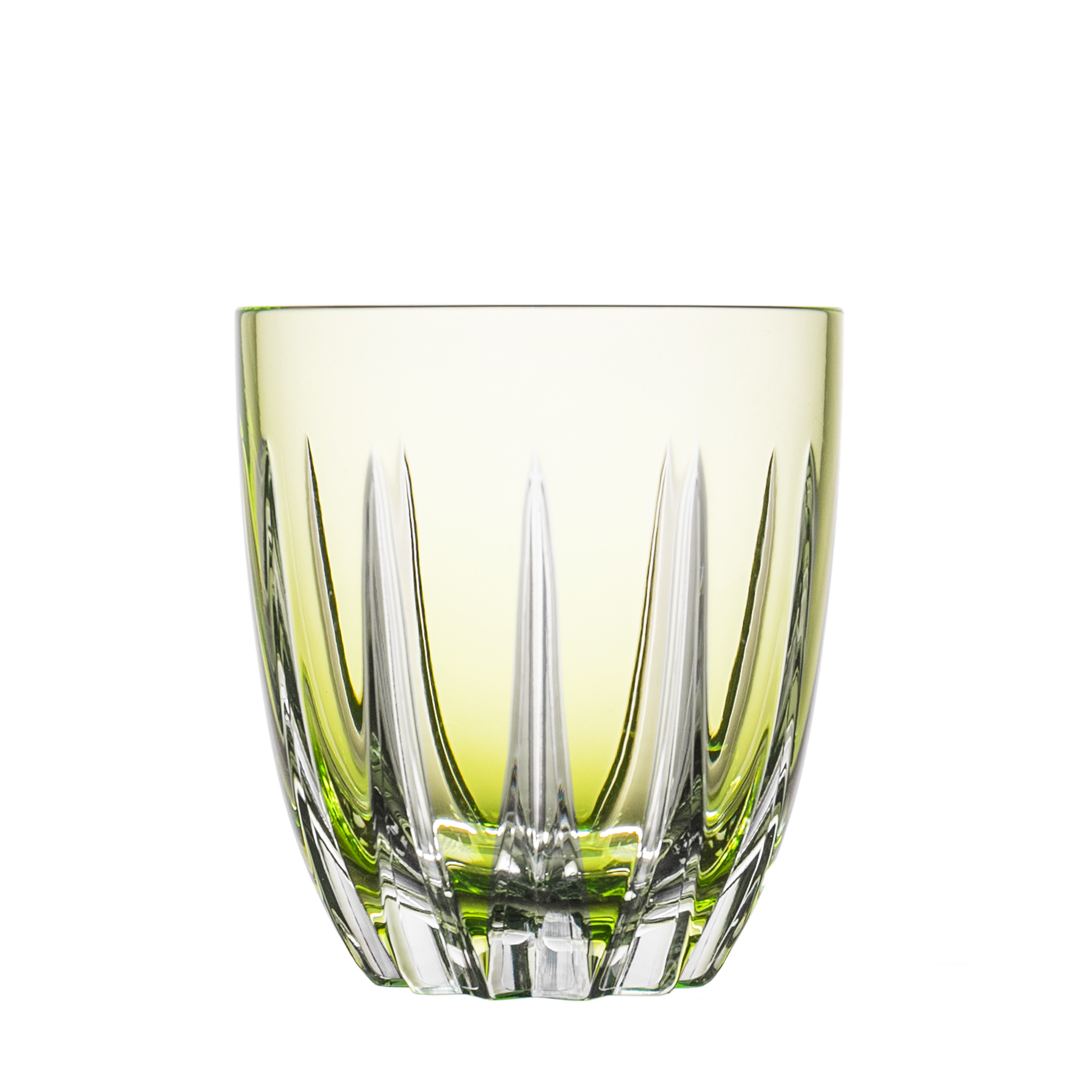 Vita Light Green Large Wine Glass 1st Edition - Ajka Crystal