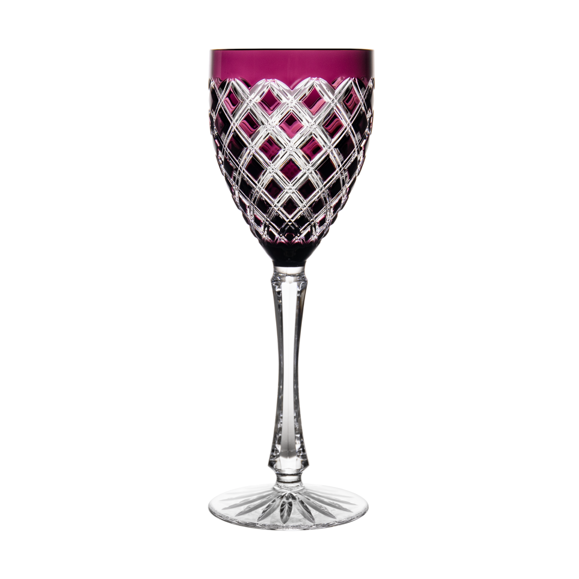 Fabergé Athenee Purple Wine Glass