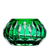 Birks Crystal Charlotte Verde Votivo 2.1 Pulg