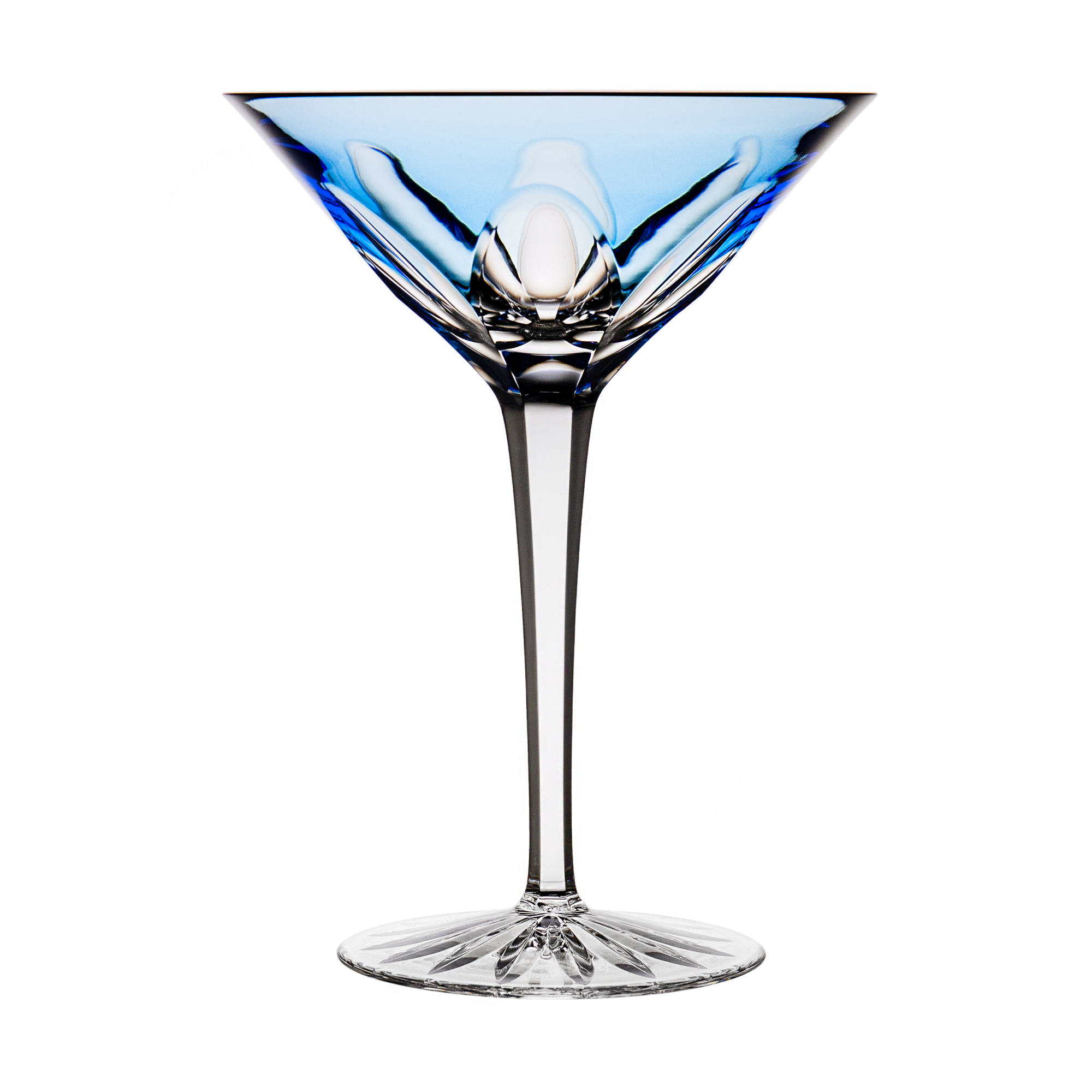 Fabergé Lausanne Light Blue Martini Glass