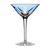 Fabergé Lausanne Light Blue Martini Glass