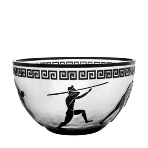 Olympics V Double Cased Black Bowl 9.8 in