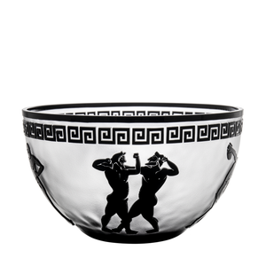 Olympics V Double Cased Black Bowl 9.8 in