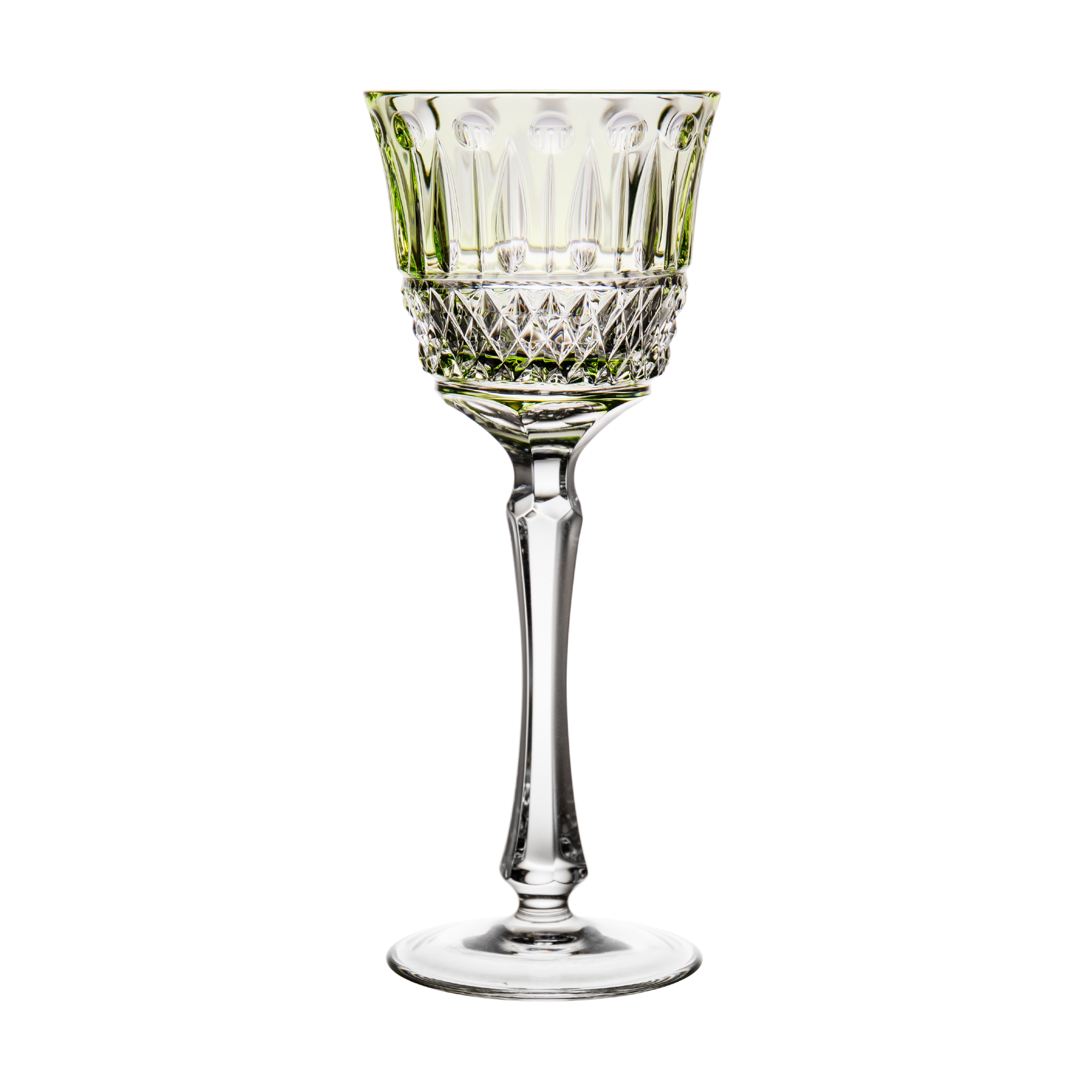 Fabergé Xenia Light Green Wine Glass