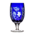 Marsala Blue Iced Beverage Goblet