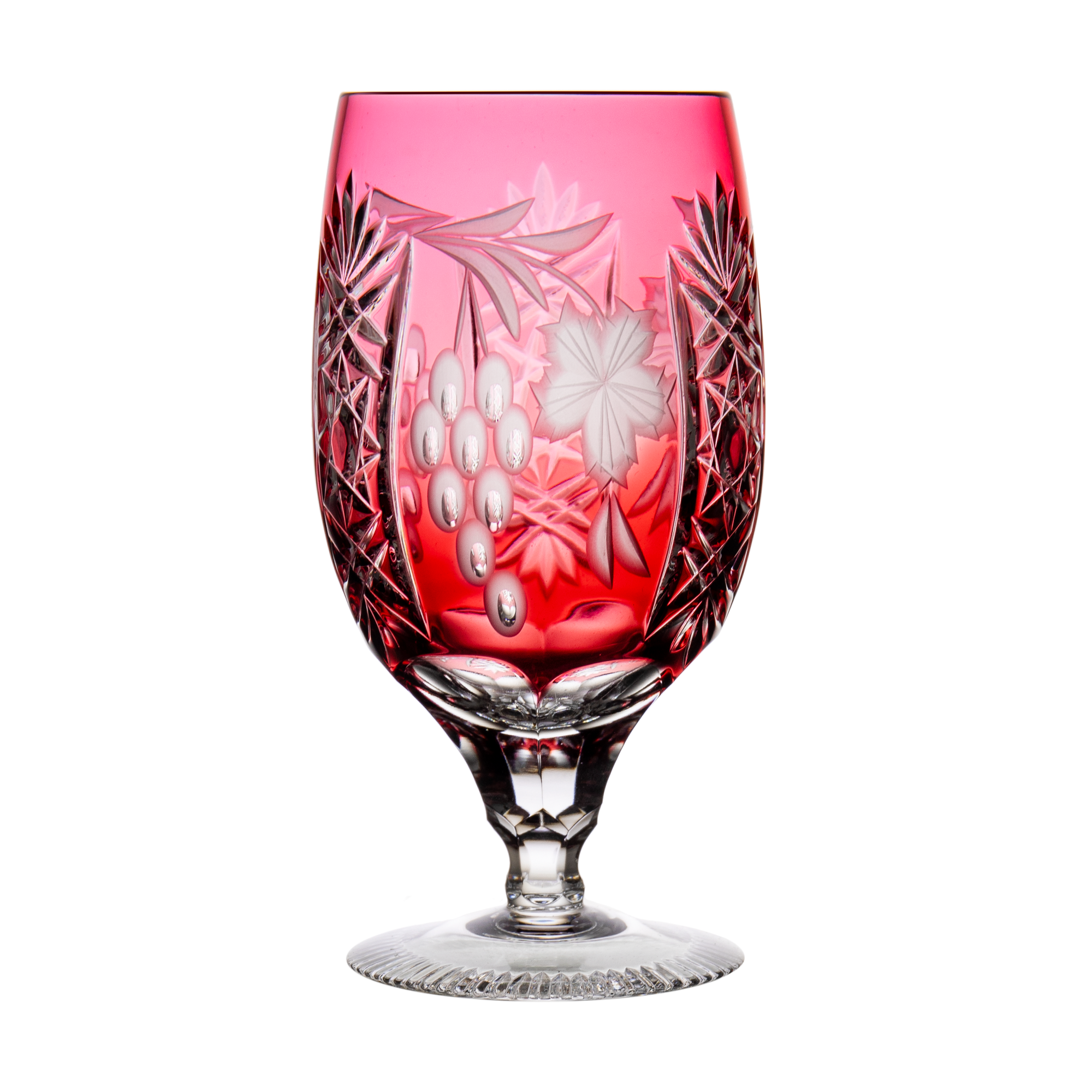 Marsala Golden Red Iced Beverage Goblet