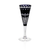 William Yeoward - Jenkins Ernestine Black Champagne Flute