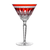 Clarendon Ruby Red Martini Glass